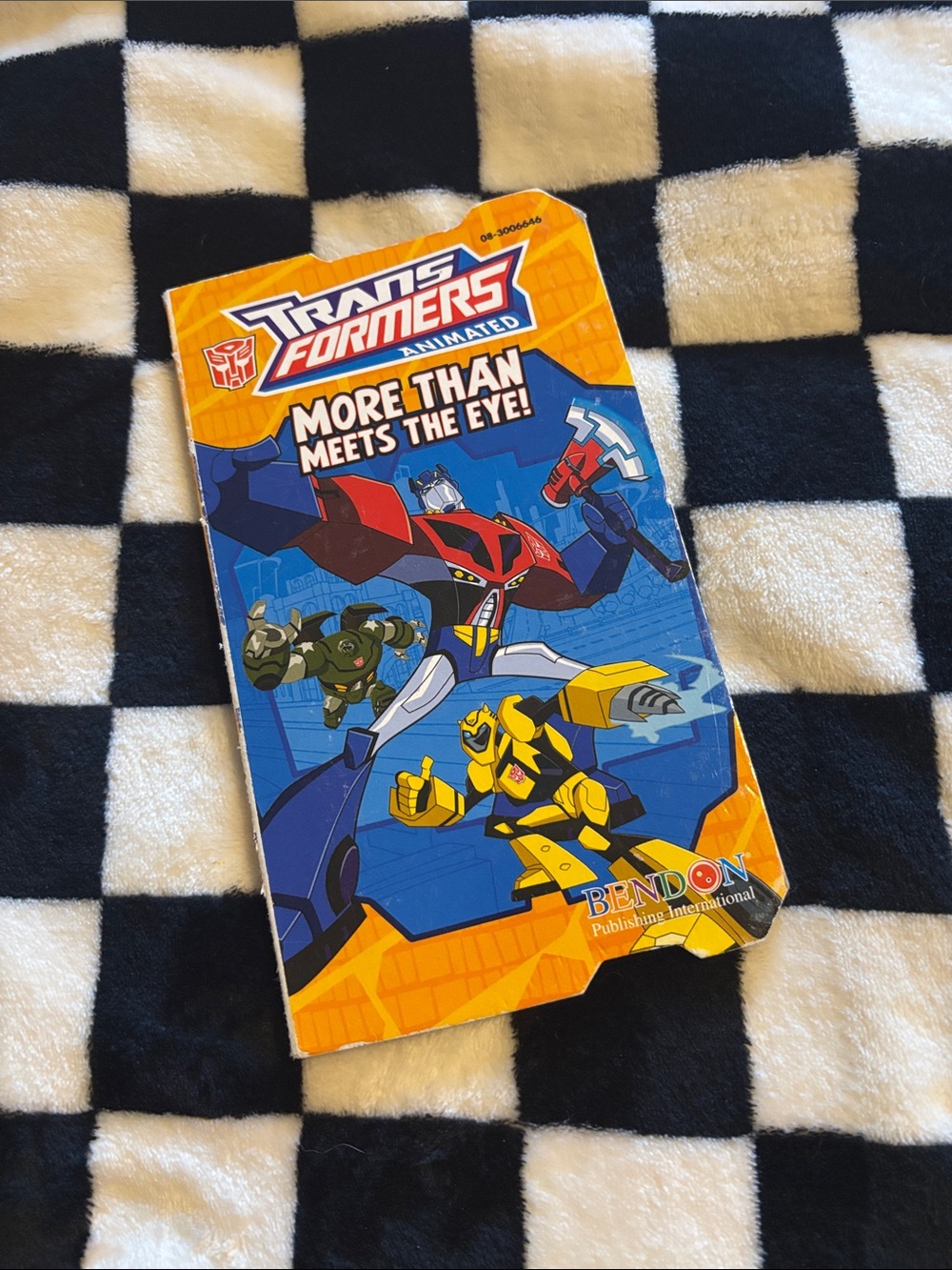 Transformers baby board book